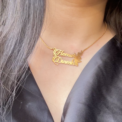 टॉम आणि जेरी जोडप्याचे नाव नेकलेस