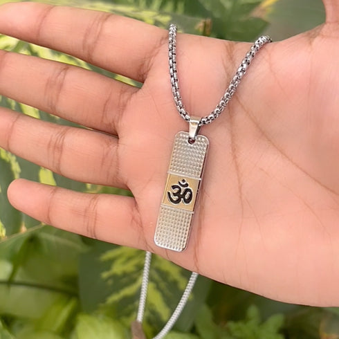 OM Name Locket