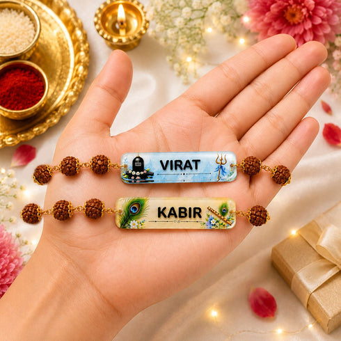 Name Rakhi (Set of 2)