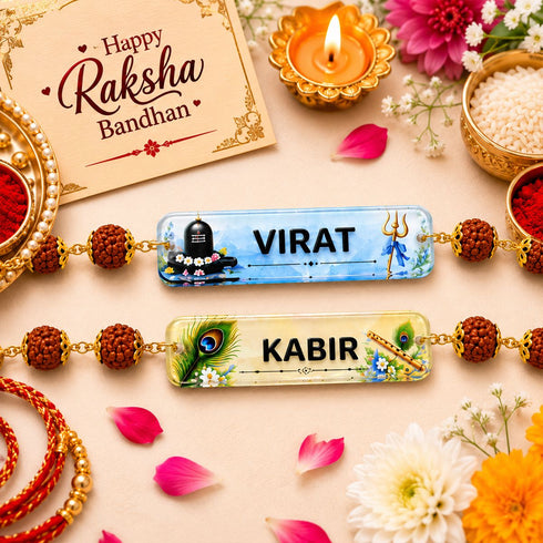 Name Rakhi (Set of 2)
