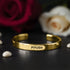 Gold Name Kada Bracelet