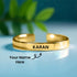 Gold Name Kada Bracelet