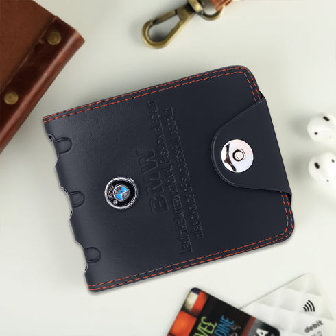 Wallet and Shree Ram Pendant with Chain Combo