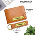 Name Wallet and Keychain Combo